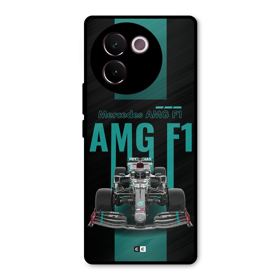 Brisk Car Metal Back Case for Vivo V30e