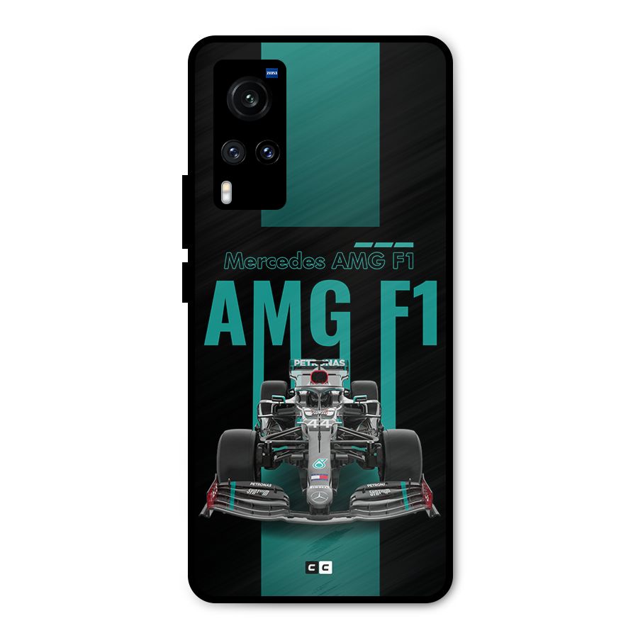 Brisk Car Metal Back Case for Vivo X60