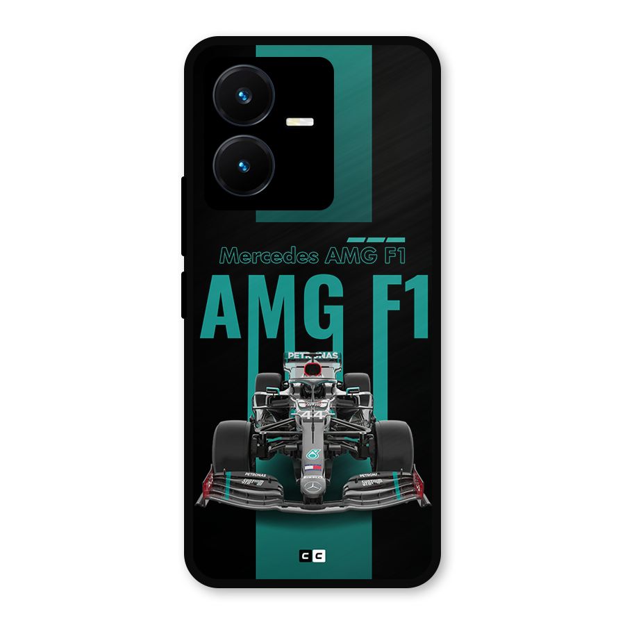 Brisk Car Metal Back Case for Vivo Y22