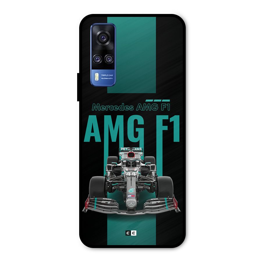 Brisk Car Metal Back Case for Vivo Y31