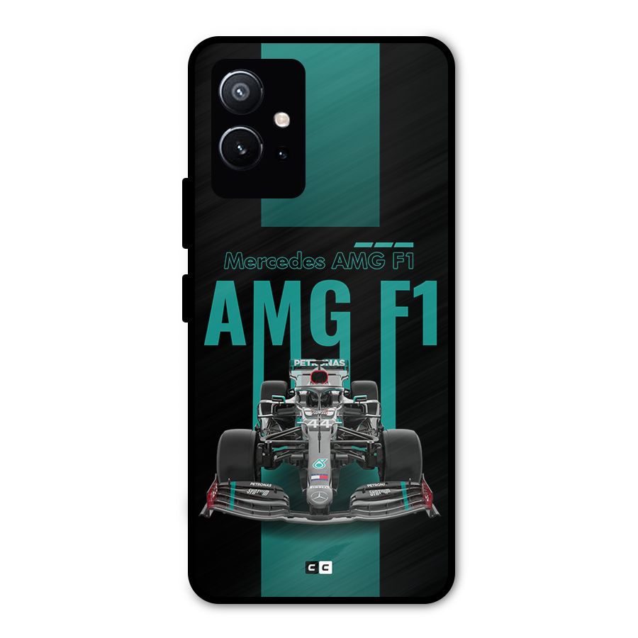 Brisk Car Metal Back Case for Vivo Y75 5G