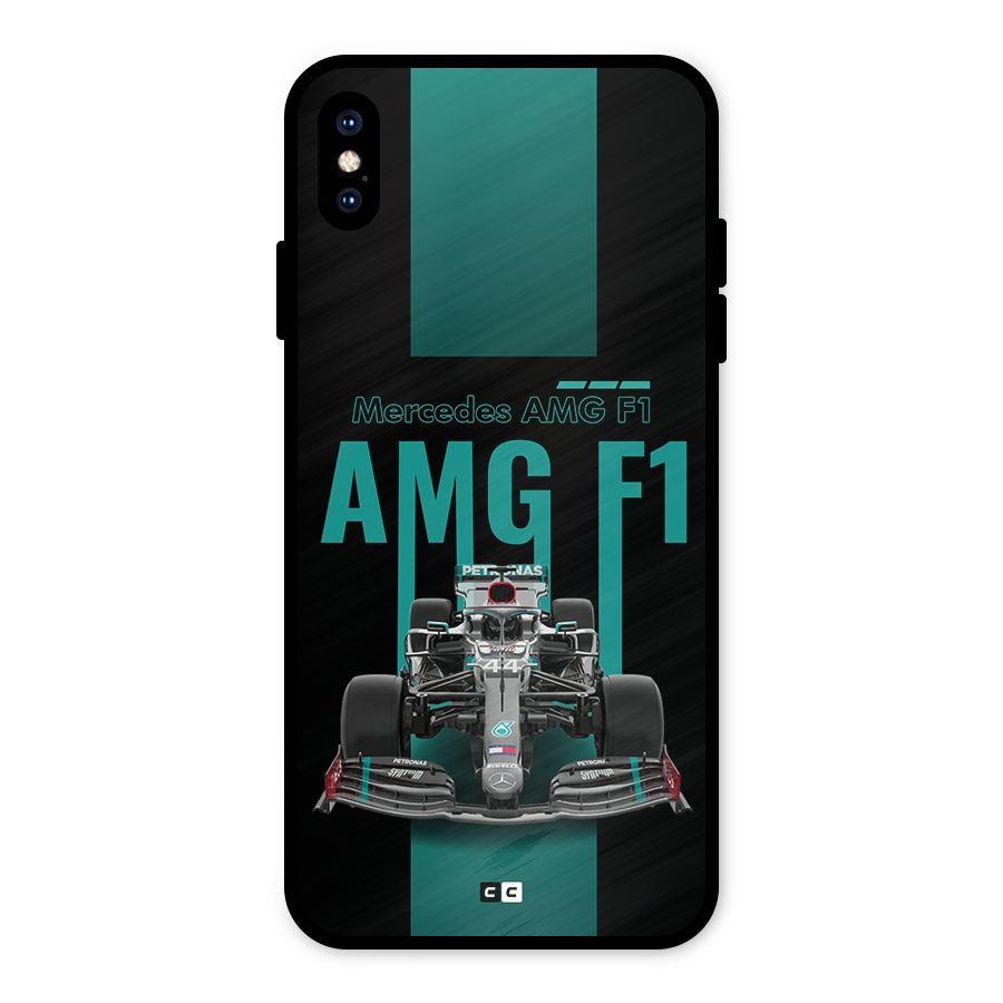 Brisk Car Metal Back Case for iPhone XS Max