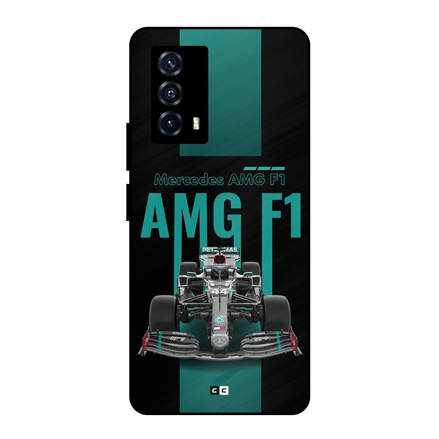 Brisk Car Metal Back Case for iQOO Z5