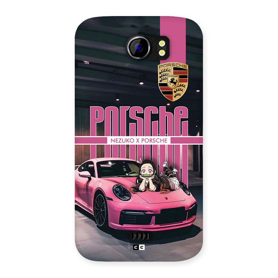 Bubble Race Car Back Case for Canvas 2 A110