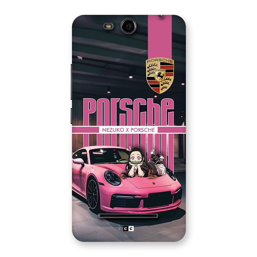 Bubble Race Car Back Case for Canvas Juice 3 Q392