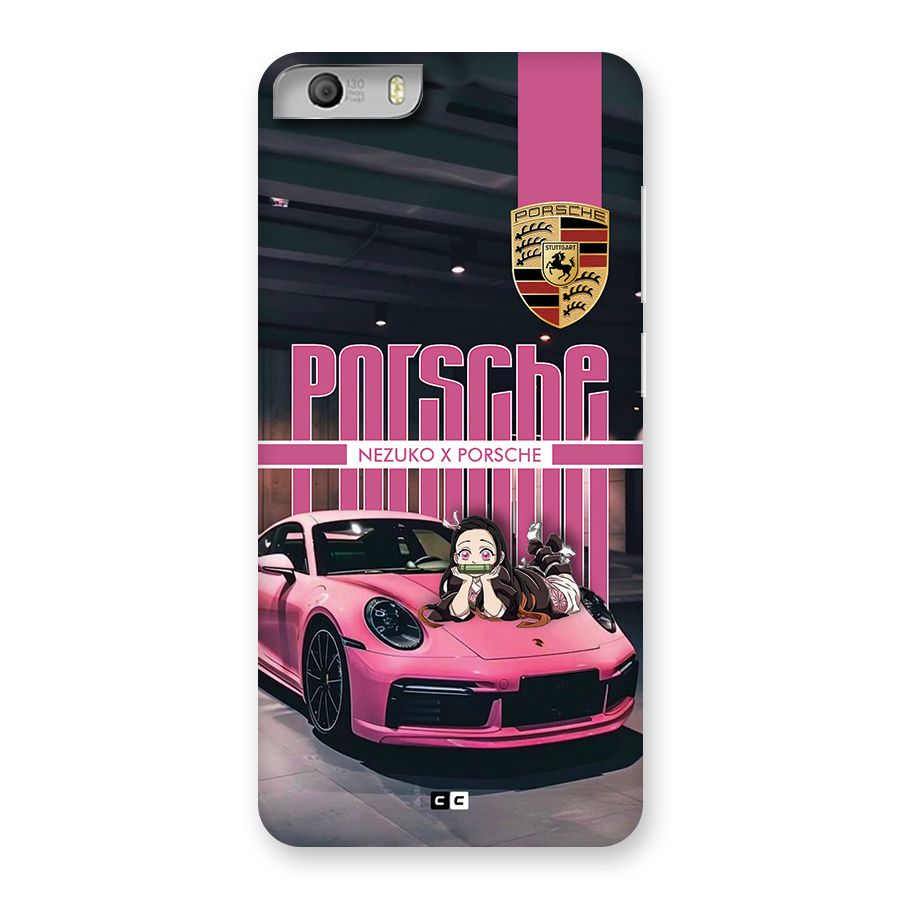 Bubble Race Car Back Case for Canvas Knight 2