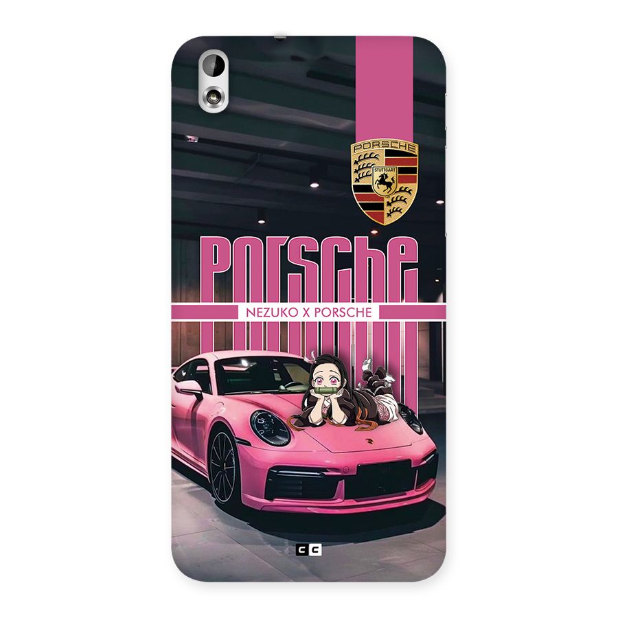 Bubble Race Car Back Case for Desire 816g