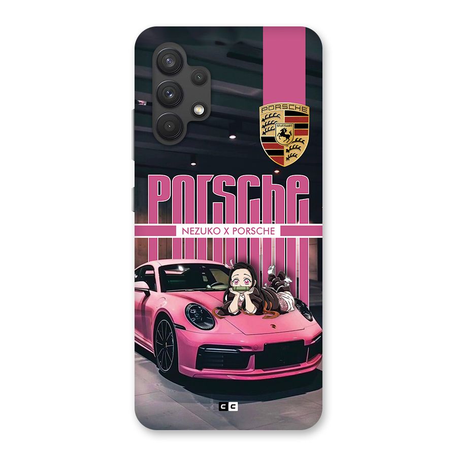 Bubble Race Car Back Case for Galaxy A32