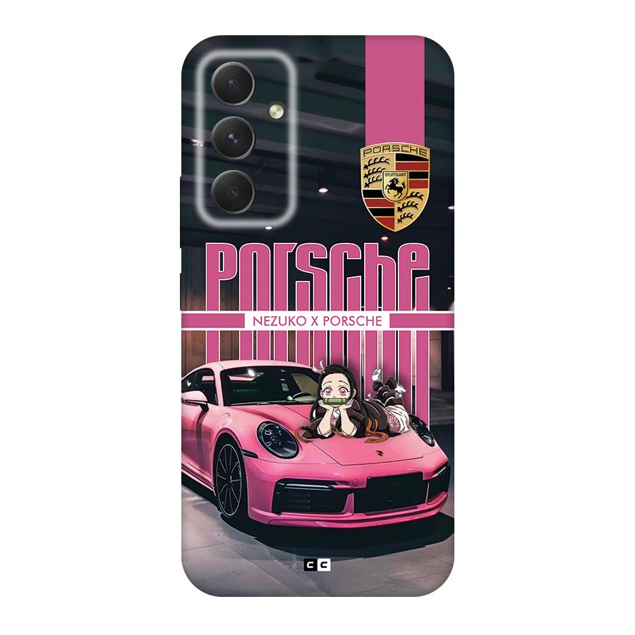 Bubble Race Car Back Case for Galaxy A54