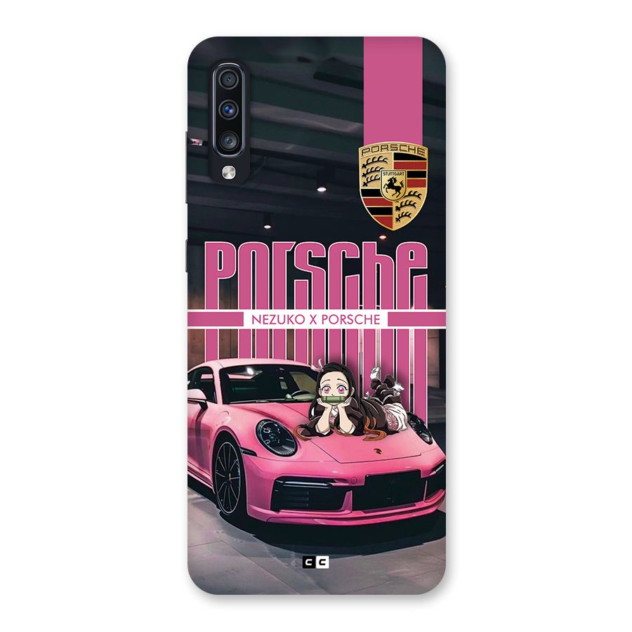 Bubble Race Car Back Case for Galaxy A70