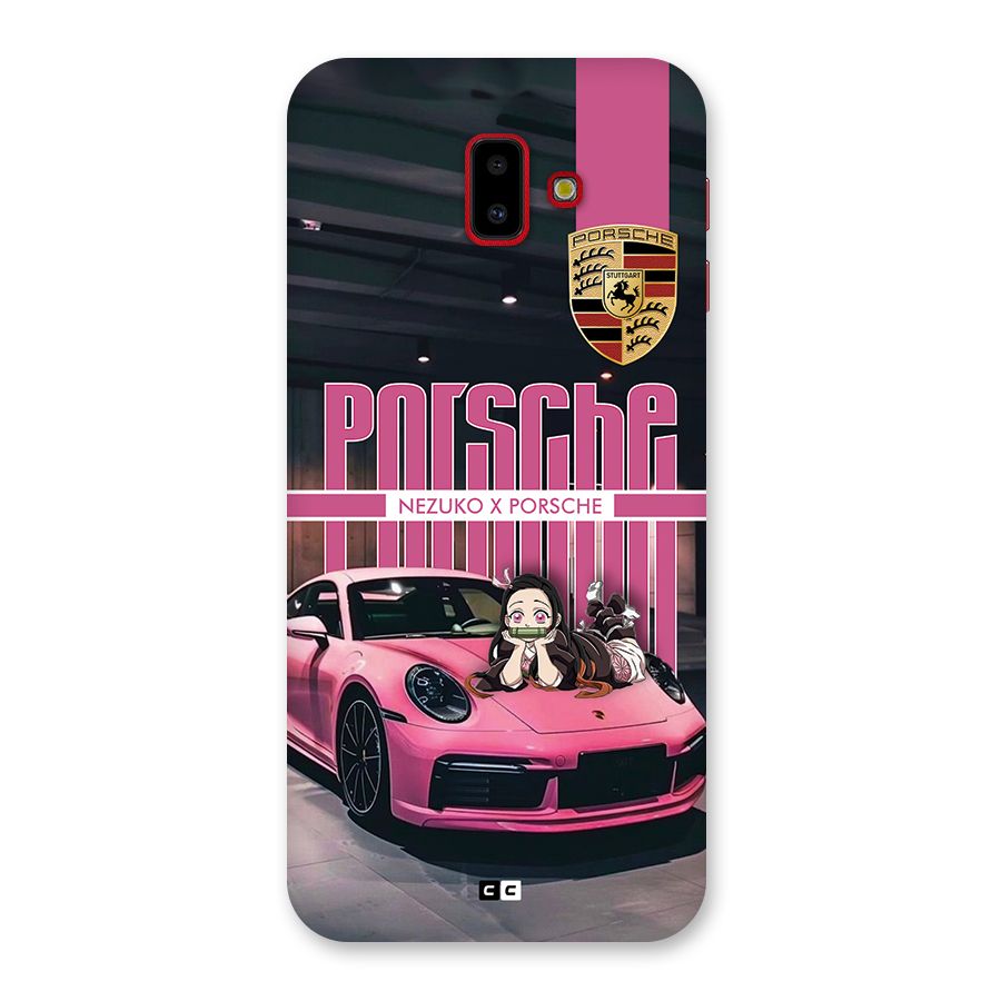Bubble Race Car Back Case for Galaxy J6 Plus