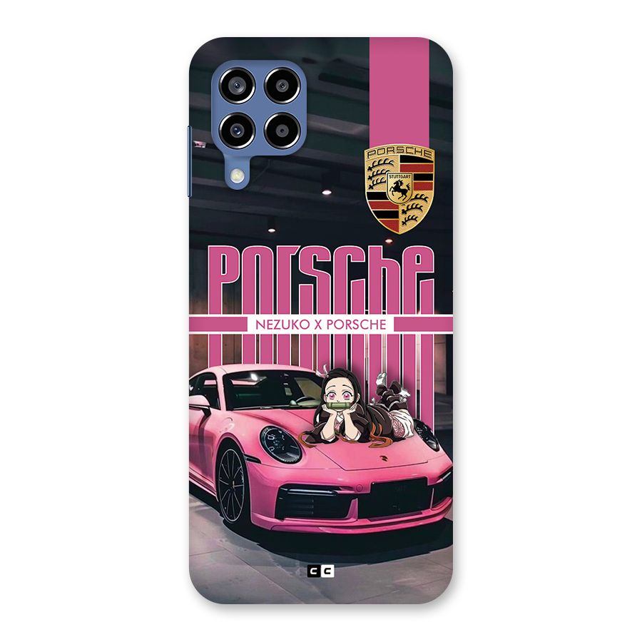 Bubble Race Car Back Case for Galaxy M53 5G