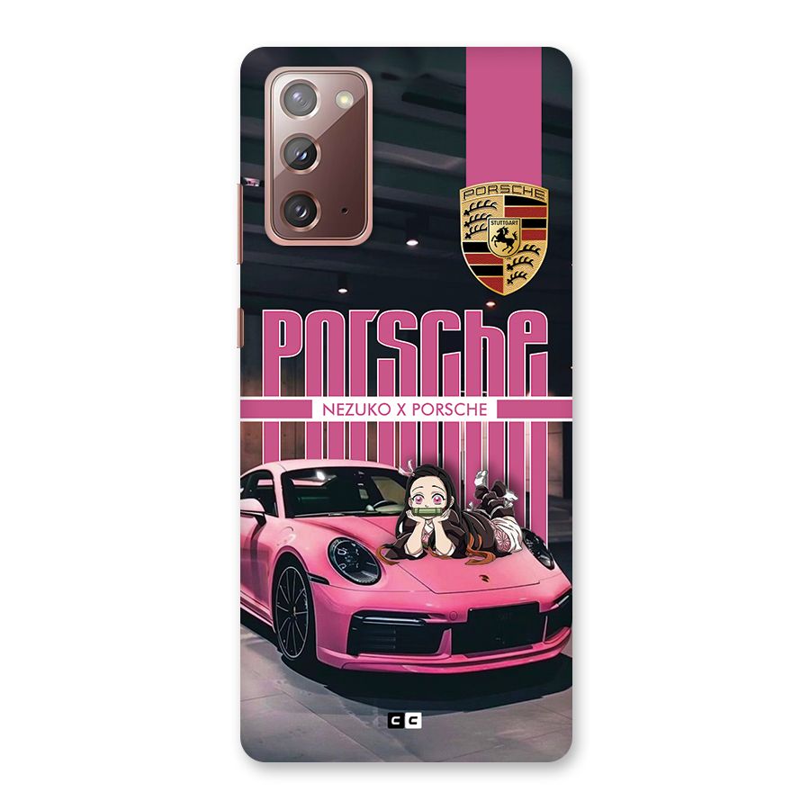 Bubble Race Car Back Case for Galaxy Note 20