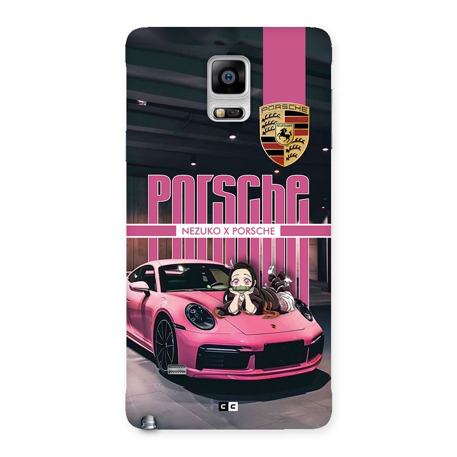 Bubble Race Car Back Case for Galaxy Note 4
