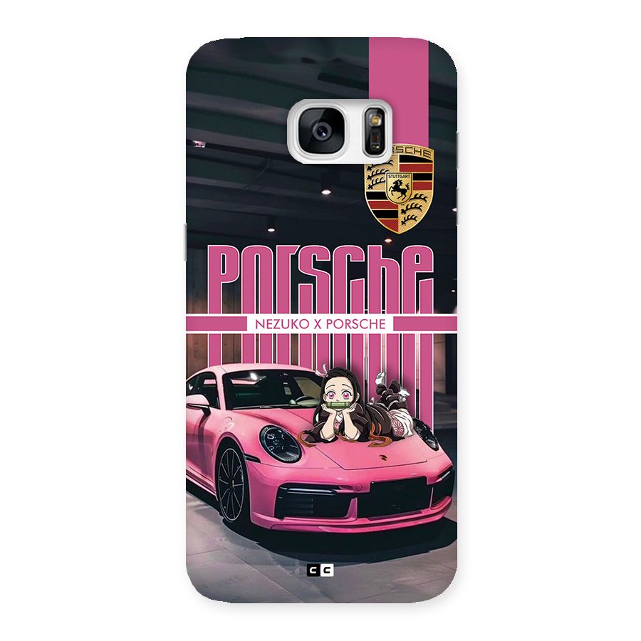 Bubble Race Car Back Case for Galaxy S7 Edge
