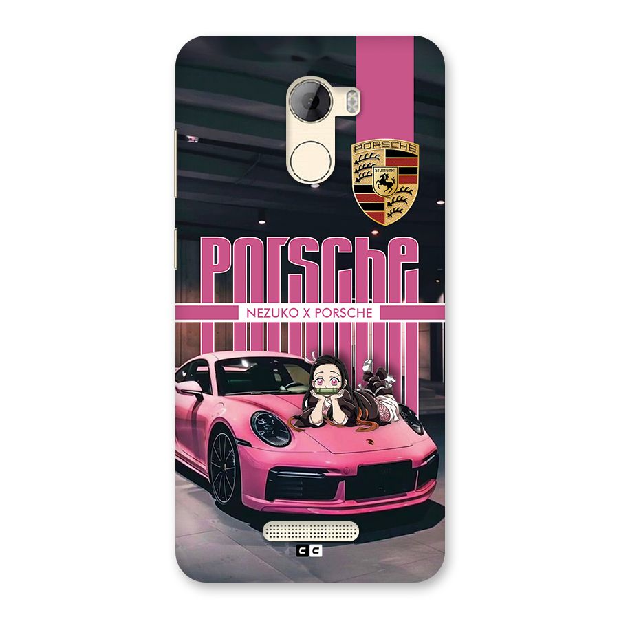 Bubble Race Car Back Case for Gionee A1 LIte
