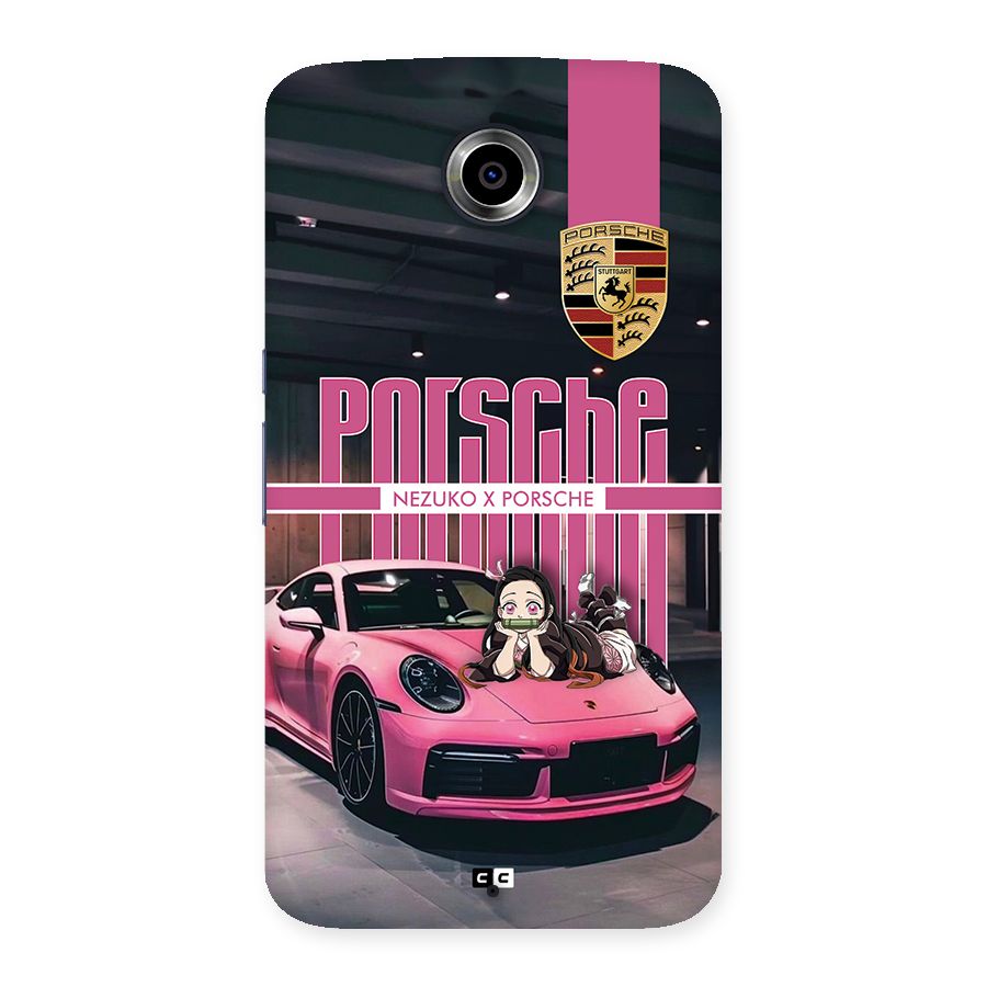 Bubble Race Car Back Case for Google Nexus 6