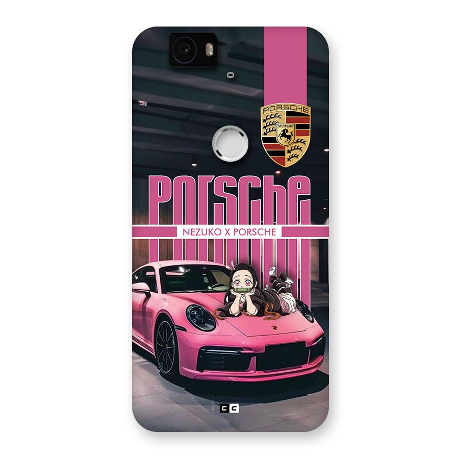 Bubble Race Car Back Case for Google Nexus 6P