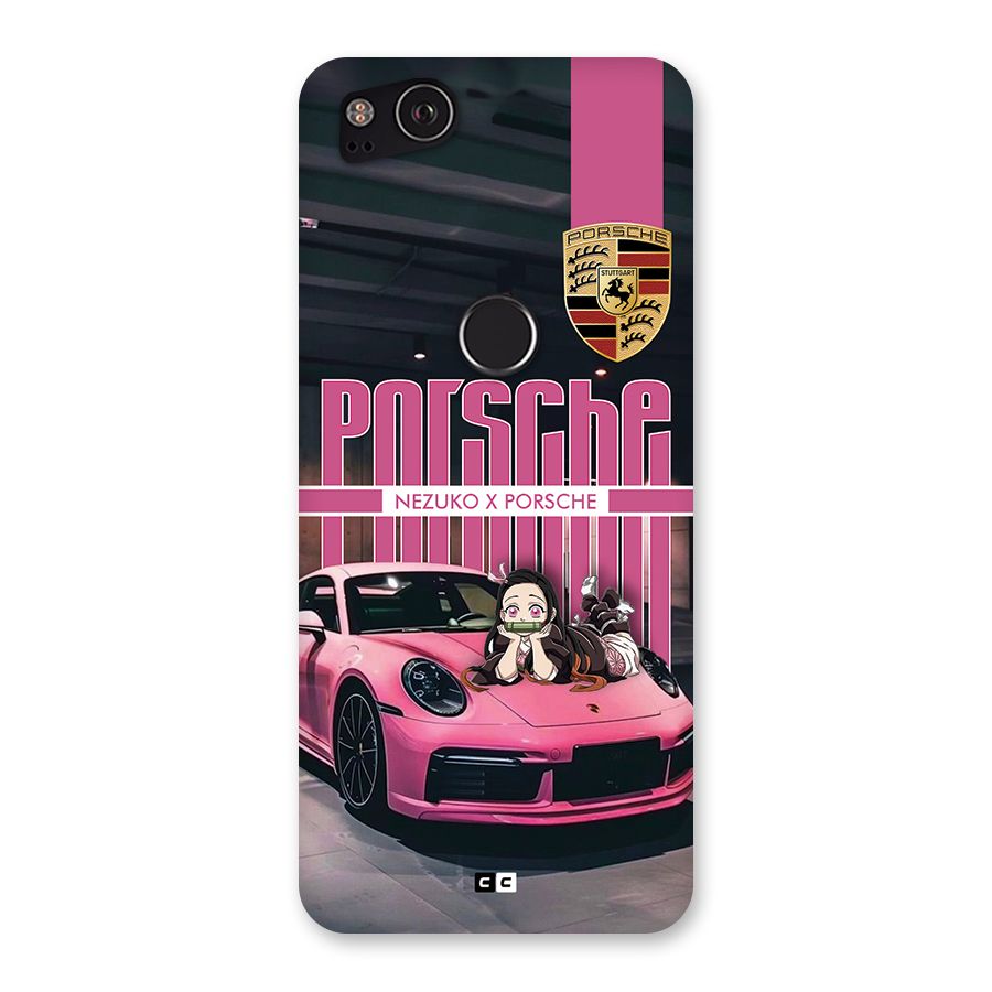 Bubble Race Car Back Case for Google Pixel 2