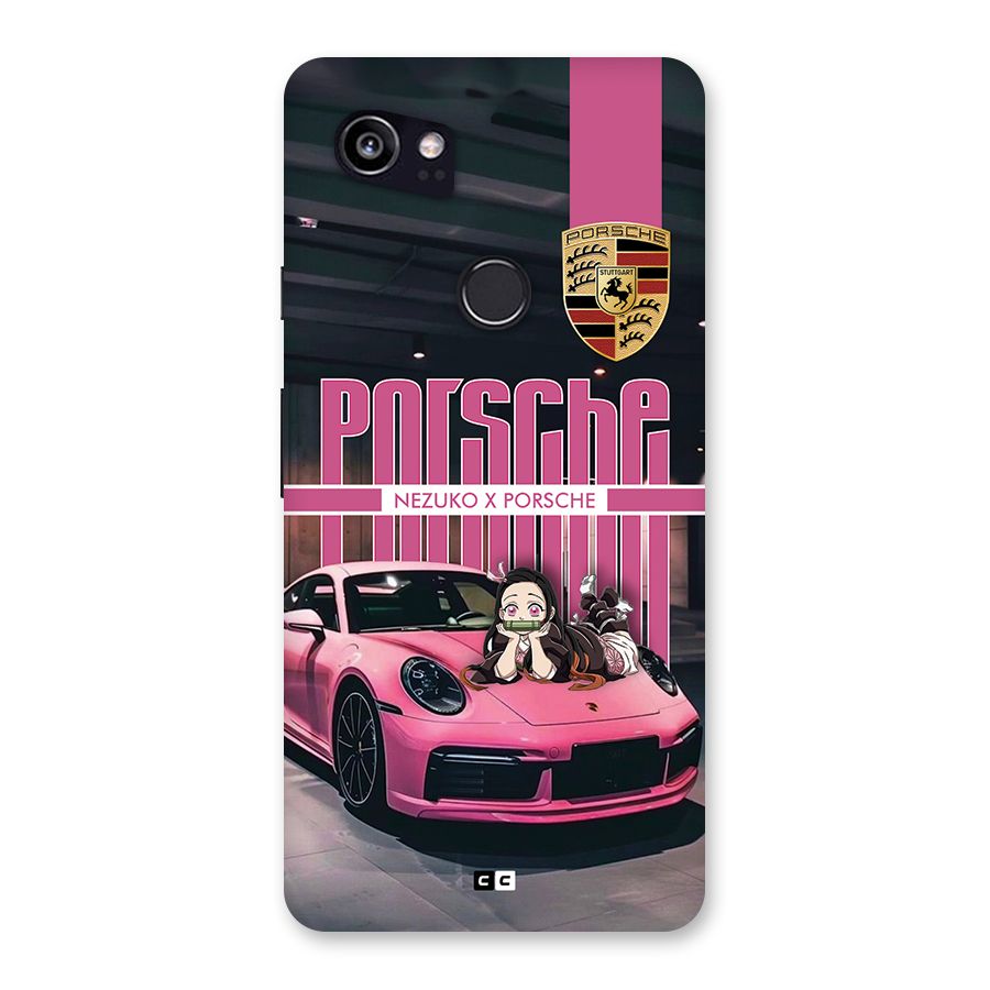 Bubble Race Car Back Case for Google Pixel 2 XL