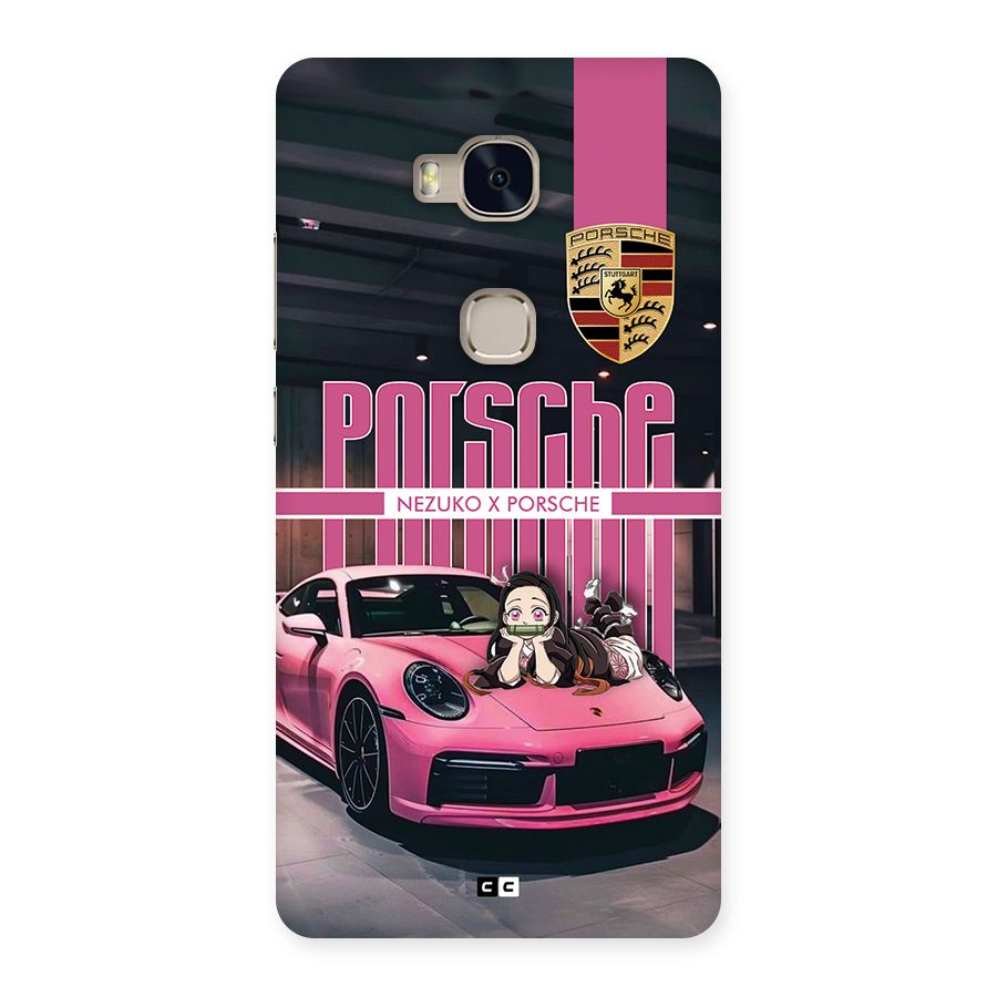 Bubble Race Car Back Case for Honor 5X