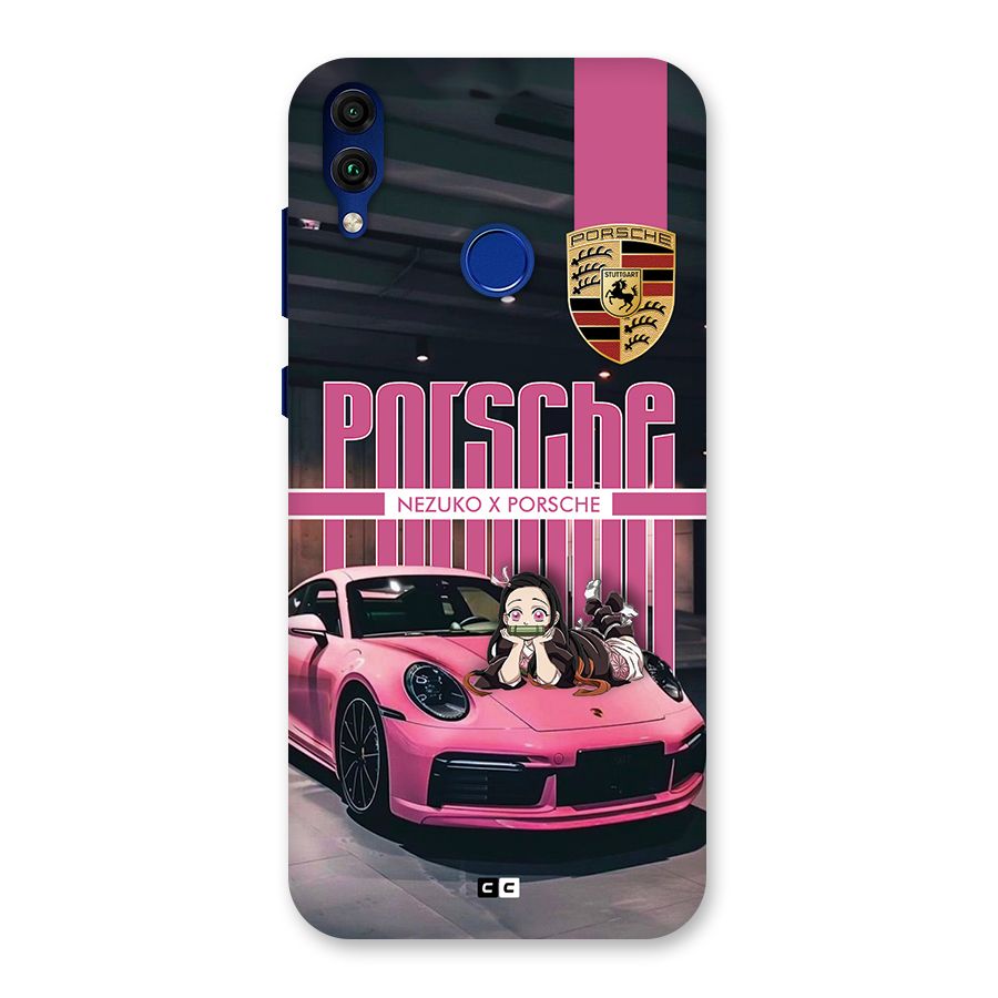 Bubble Race Car Back Case for Honor 8C