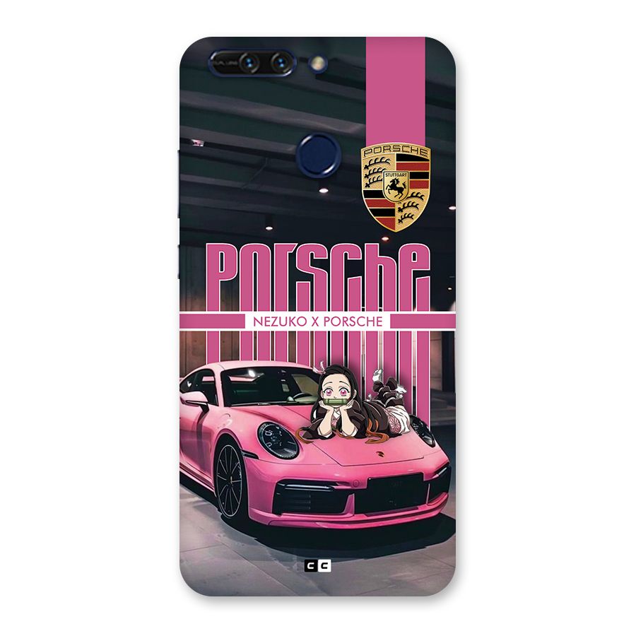 Bubble Race Car Back Case for Honor 8 Pro