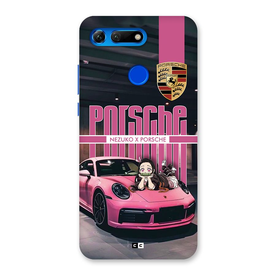 Bubble Race Car Back Case for Honor View 20