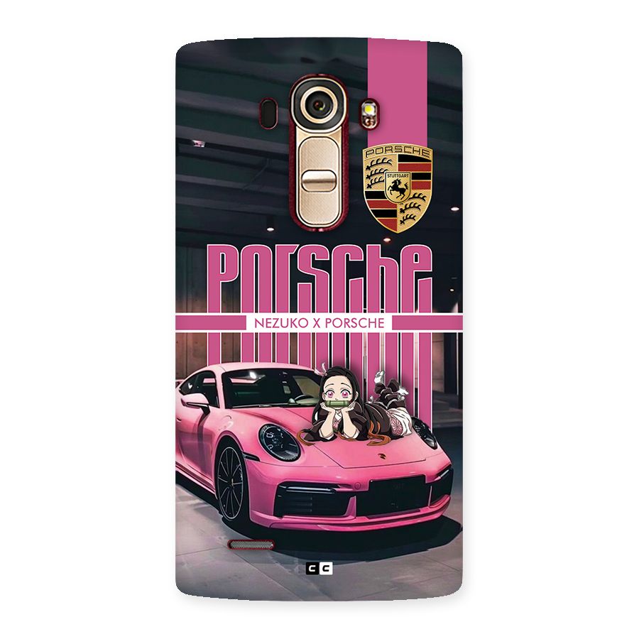 Bubble Race Car Back Case for LG G4
