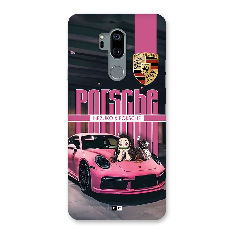 Bubble Race Car Back Case for LG G7