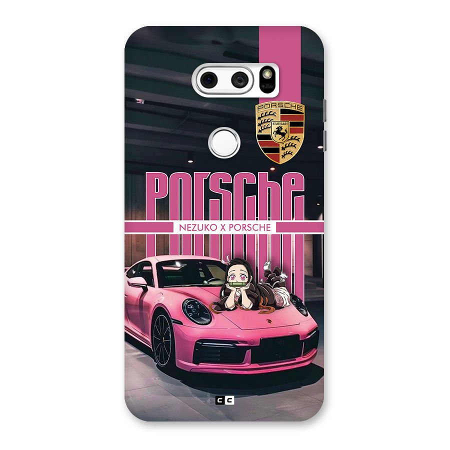 Bubble Race Car Back Case for LG V30