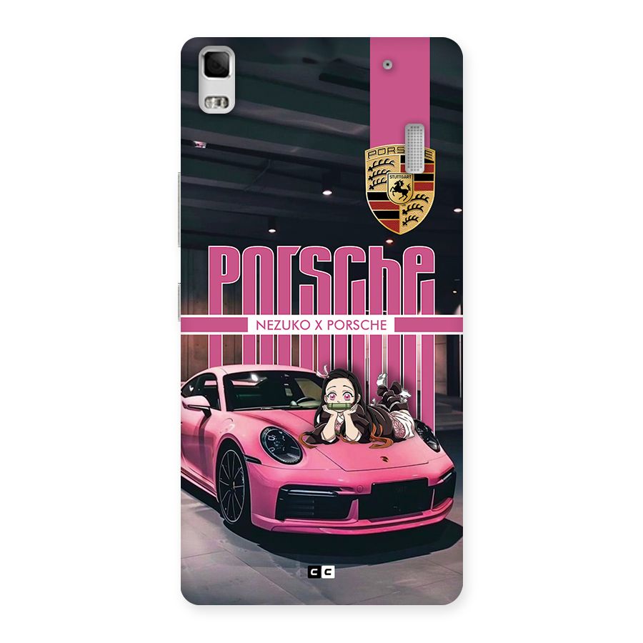 Bubble Race Car Back Case for Lenovo A7000