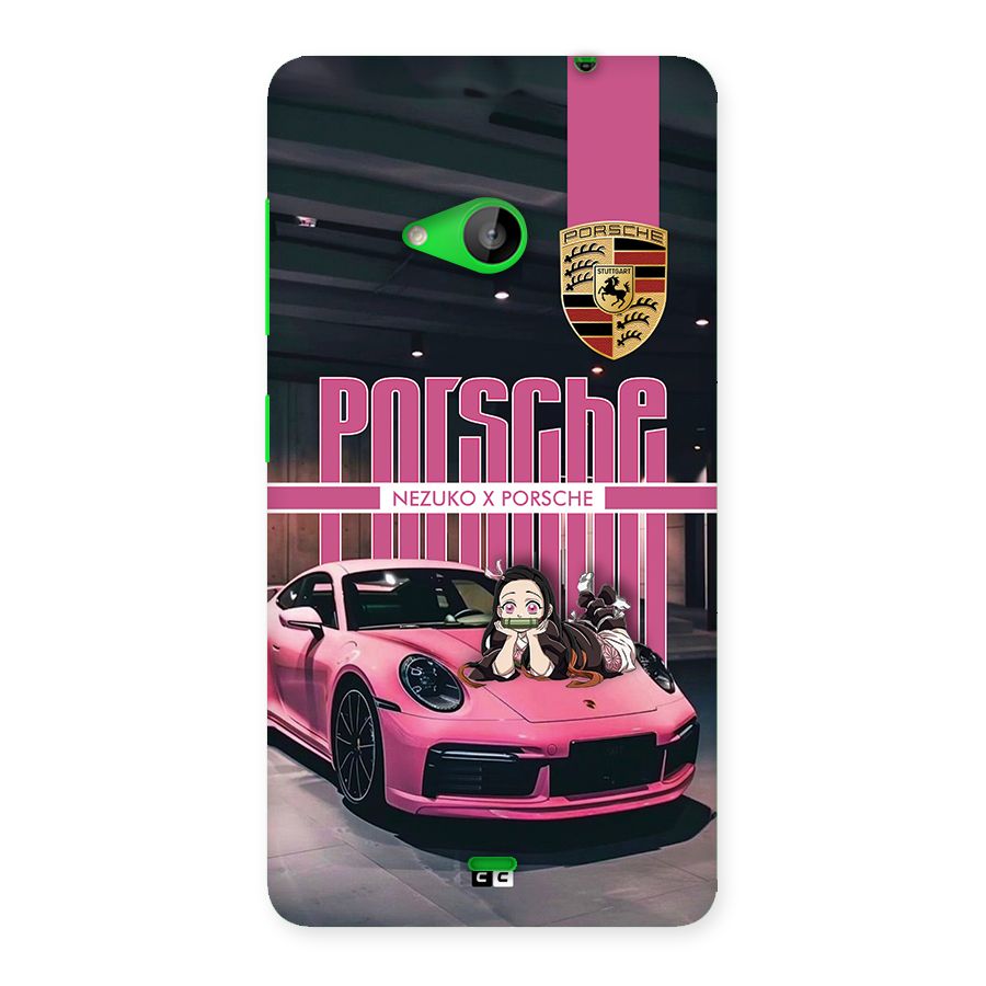 Bubble Race Car Back Case for Lumia 535