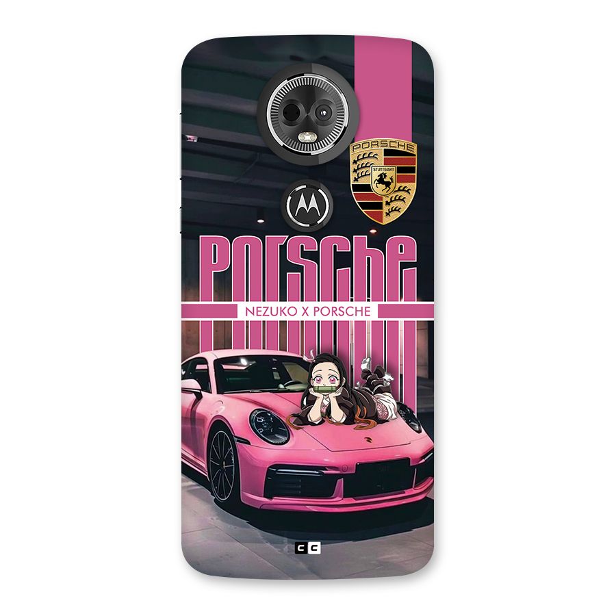 Bubble Race Car Back Case for Moto E5 Plus