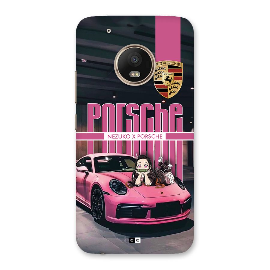 Bubble Race Car Back Case for Moto G5 Plus