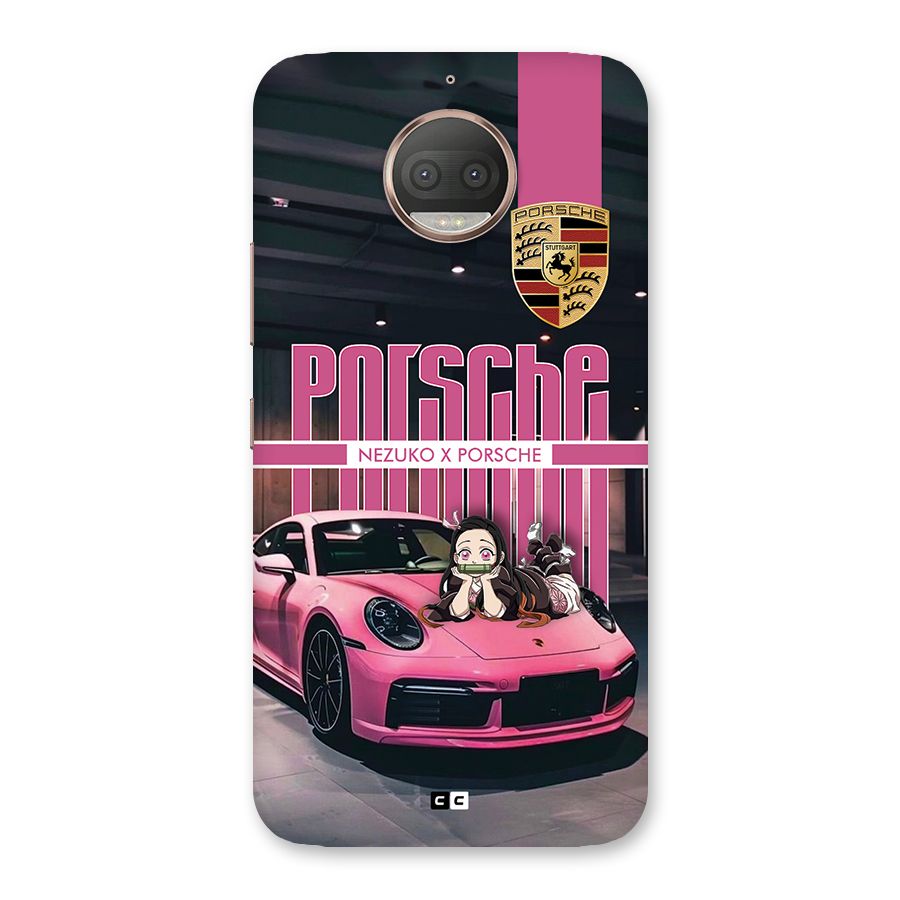 Bubble Race Car Back Case for Moto G5s Plus