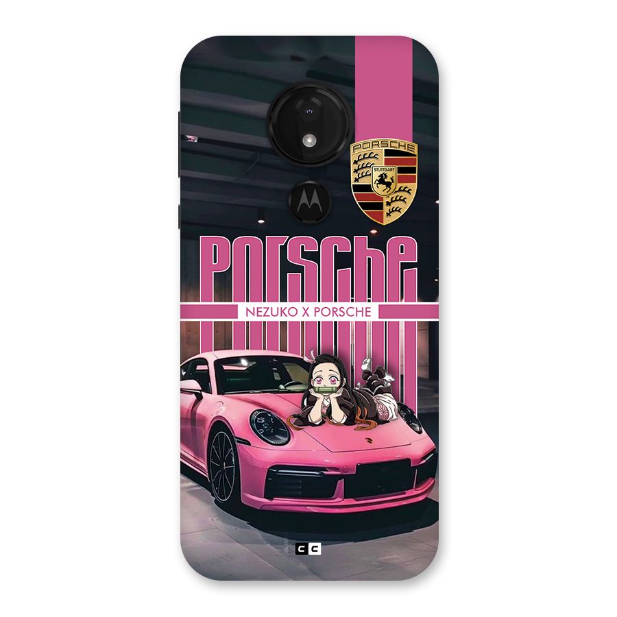 Bubble Race Car Back Case for Moto G7 Power