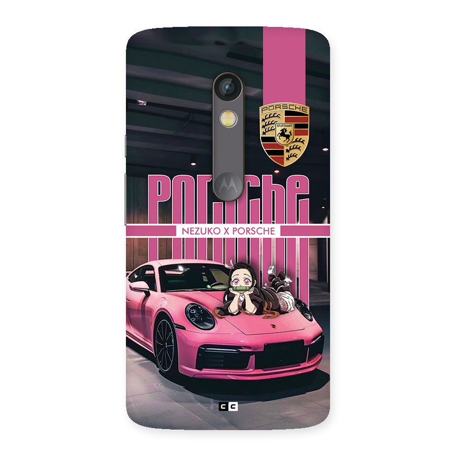 Bubble Race Car Back Case for Moto X Play