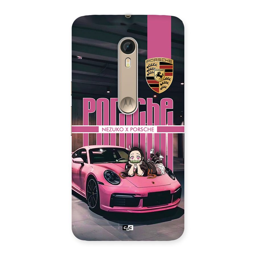 Bubble Race Car Back Case for Moto X Style