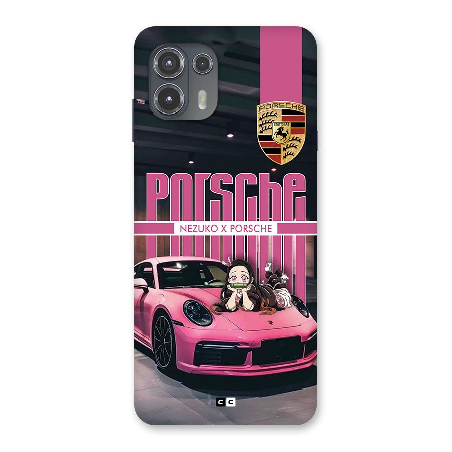 Bubble Race Car Back Case for Motorola Edge 20 Fusion