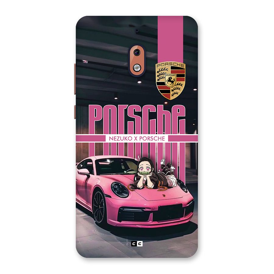 Bubble Race Car Back Case for Nokia 2.1