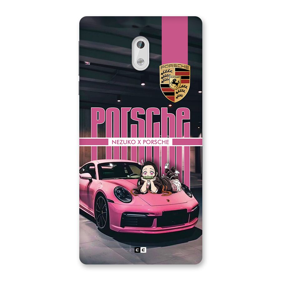 Bubble Race Car Back Case for Nokia 3