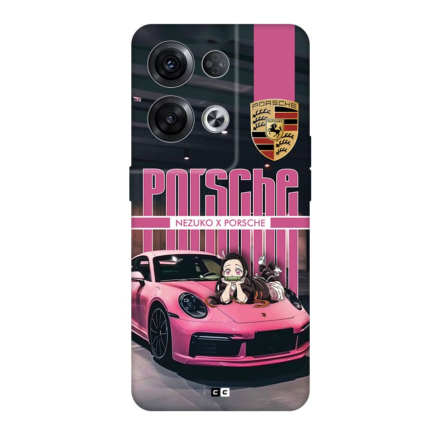 Bubble Race Car Back Case for Oppo Reno8 Pro 5G