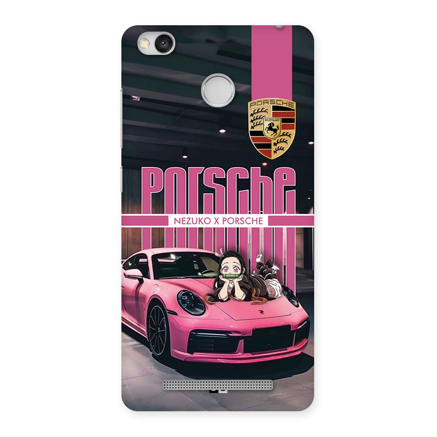 Bubble Race Car Back Case for Redmi 3S Prime