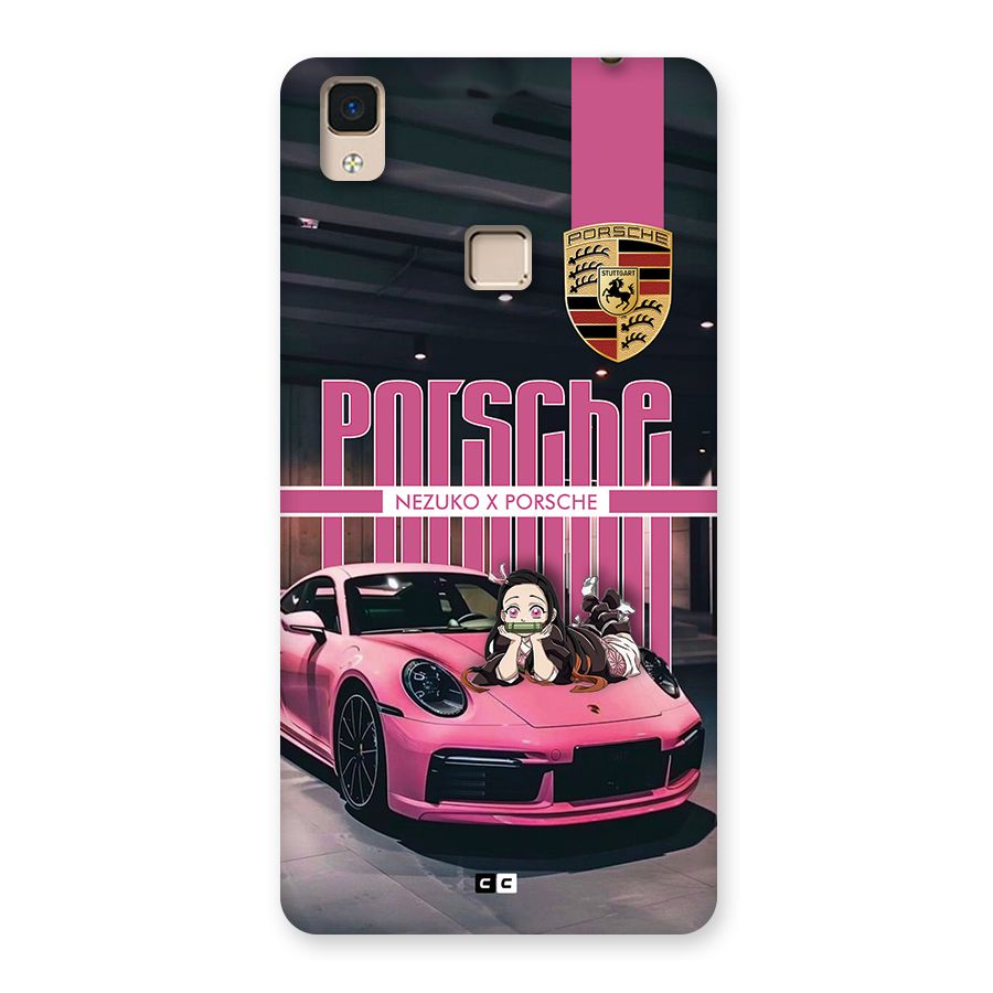 Bubble Race Car Back Case for V3 Max