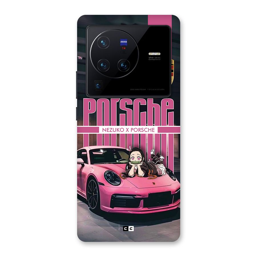 Bubble Race Car Back Case for Vivo X80 Pro