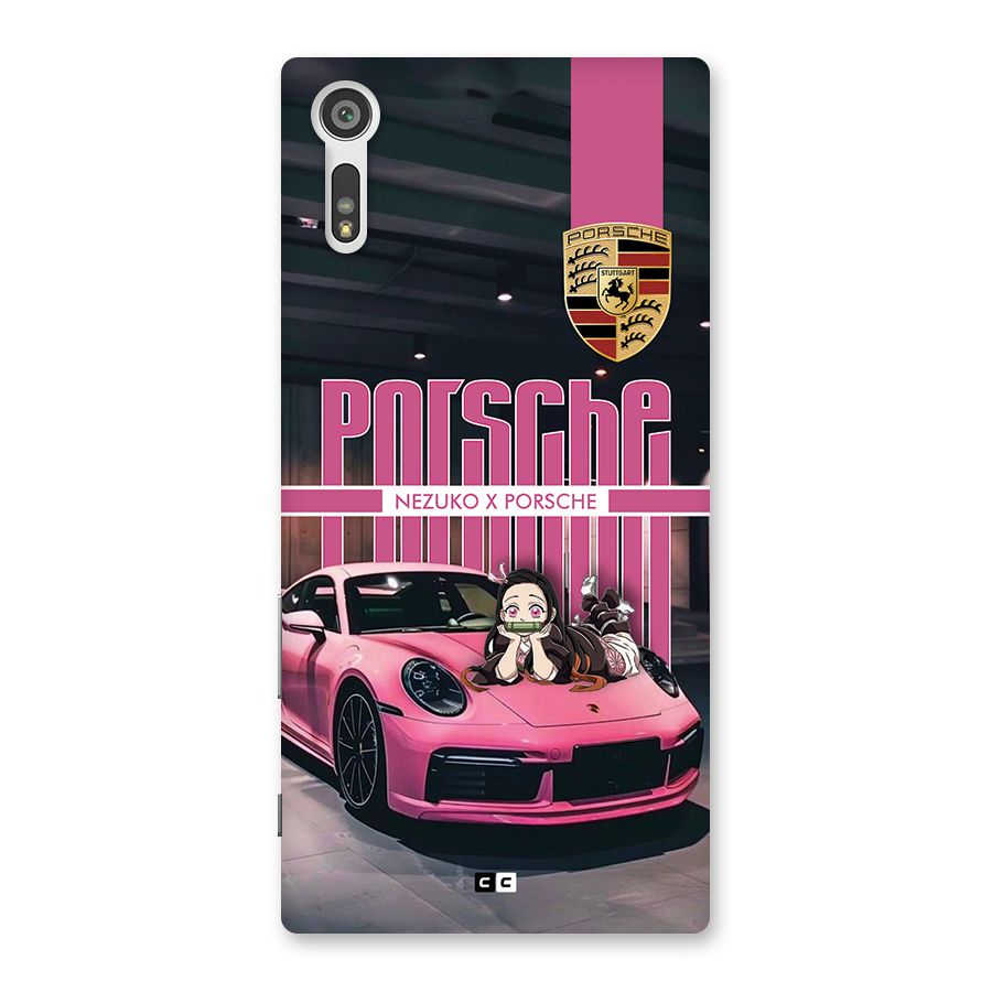 Bubble Race Car Back Case for Xperia XZ