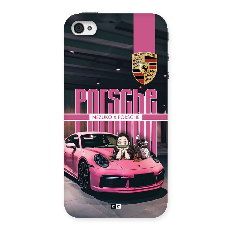 Bubble Race Car Back Case for iPhone 4 4s