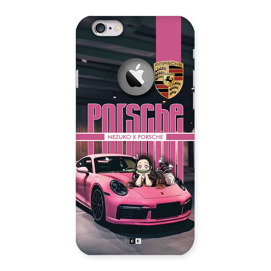 Bubble Race Car Back Case for iPhone 6 Logo Cut