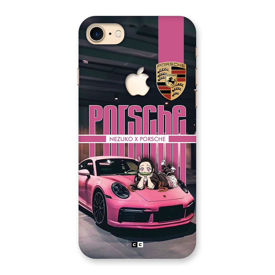 Bubble Race Car Back Case for iPhone 7 Apple Cut
